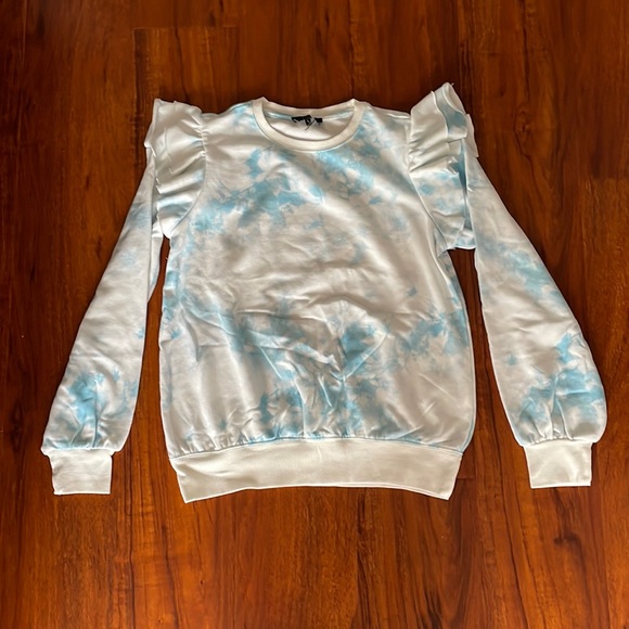 1 State blue and white sweatsuit. Size small - Picture 1 of 3